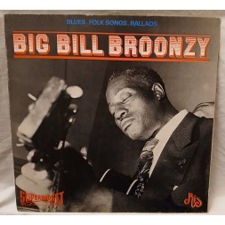 Le disque de Big Bill Broonzy : Blues – folk songs – ballads est disponible en vinyle à Ciel rouge, disquaire à Dijon