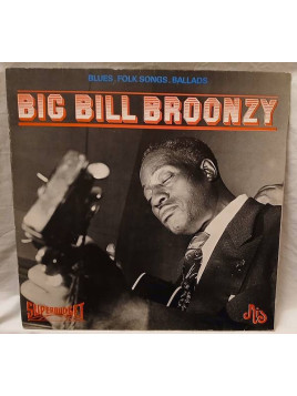 Le disque de Big Bill Broonzy : Blues – folk songs – ballads est disponible en vinyle à Ciel rouge, disquaire à Dijon