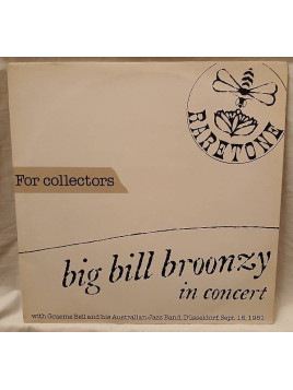 Le disque de Big Bill Broonzy : In concert est disponible en vinyle à Ciel rouge, disquaire à Dijon