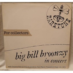 Le disque de Big Bill Broonzy : In concert est disponible en vinyle à Ciel rouge, disquaire à Dijon