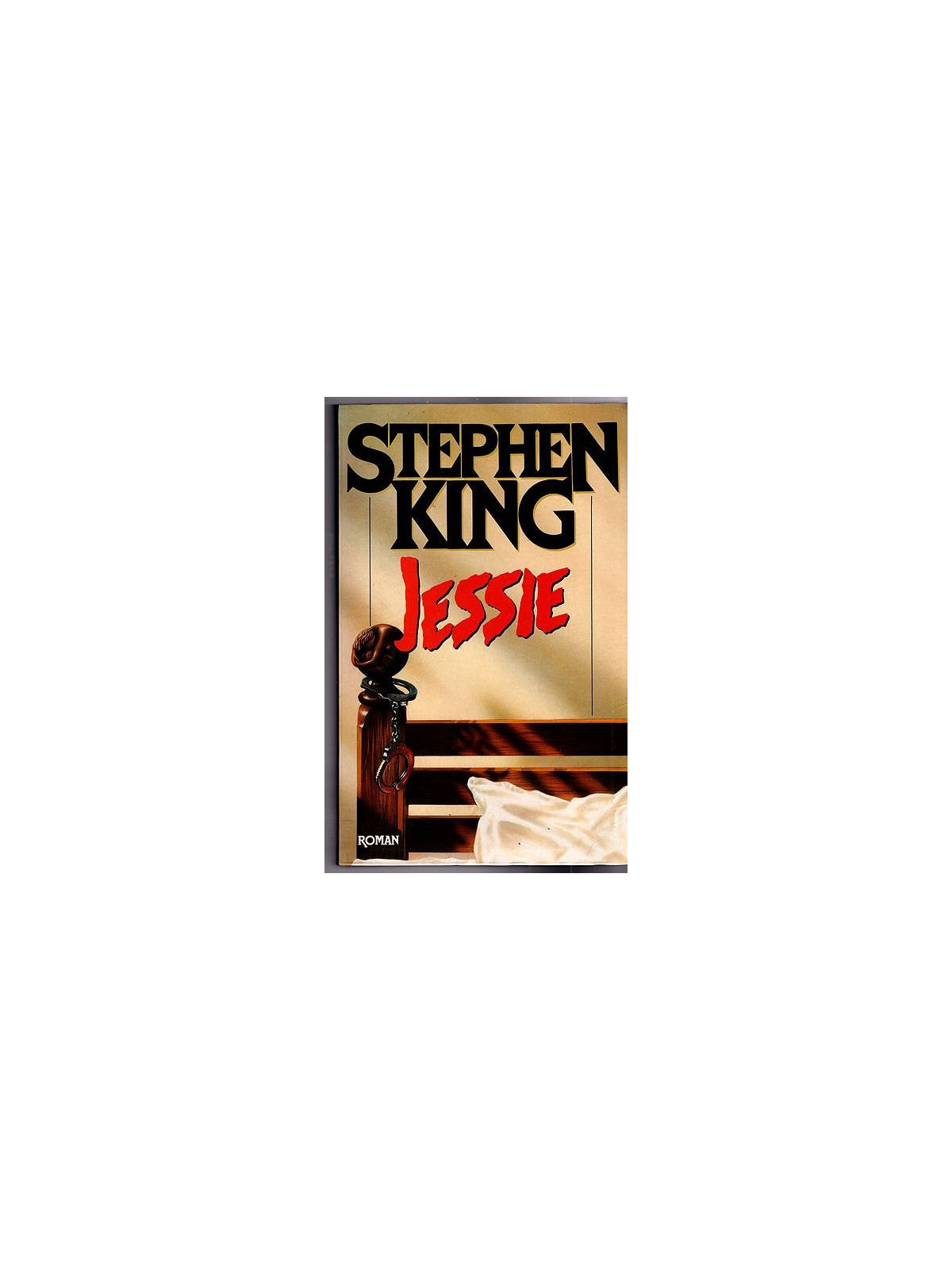 Le livre fantastique Jessie de Stephen King est disponible en occasion à Ciel rouge Dijon