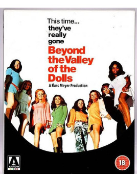 Le film de Russ Meyer : Beyond the valley of the dolls est en stock en Blu-ray et dvd à la boutique Ciel rouge à Dijon