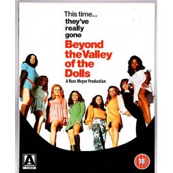 Le film de Russ Meyer : Beyond the valley of the dolls est en stock en Blu-ray et dvd à la boutique Ciel rouge à Dijon