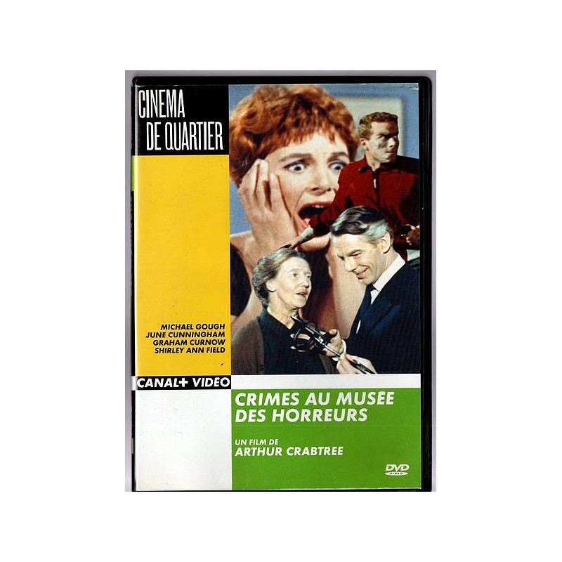 Le film de Arthur Crabtree : Crimes au musée des horreurs est en stock en DVD à la boutique Ciel rouge à Dijon