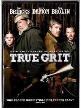 Le film de Joel Coen & Ethan Coen : True grit est en stock en DVD à la boutique Ciel rouge à Dijon