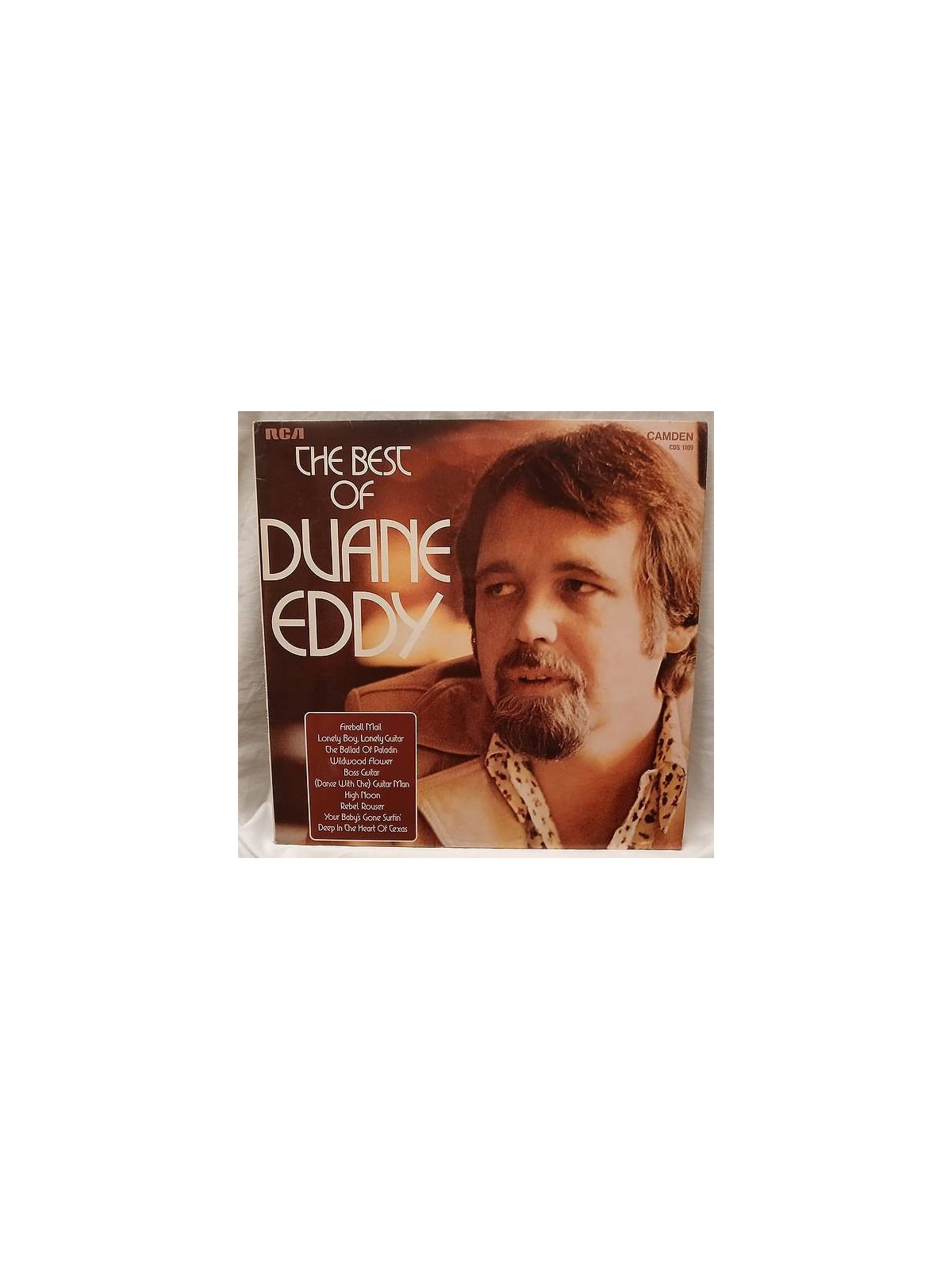 Le disque deDuane Eddy : The best of Duane Eddy est en stock en vinyle à ciel rouge, disquaire à Dijon