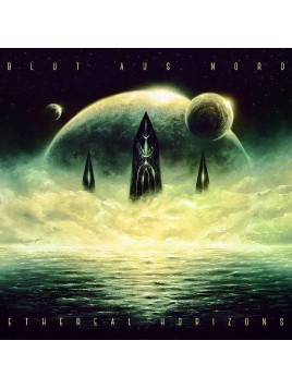 Le disque de Blut aus Nord : Ethereal horizons est en stock en vinyle limité à ciel rouge, disquaire à Dijon