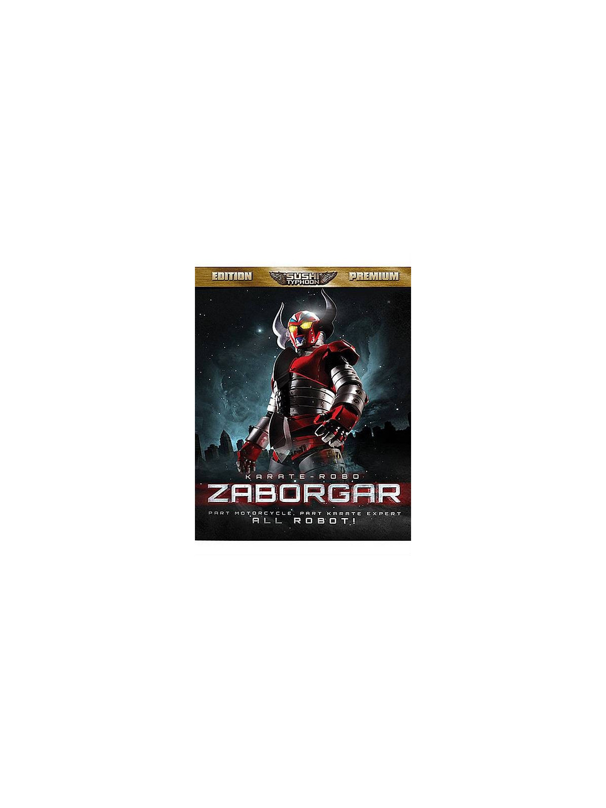 Le film deNoboru Iguchi : Karate-robo Zaborgar est en stock en blu-ray à la boutique Ciel rouge à Dijon