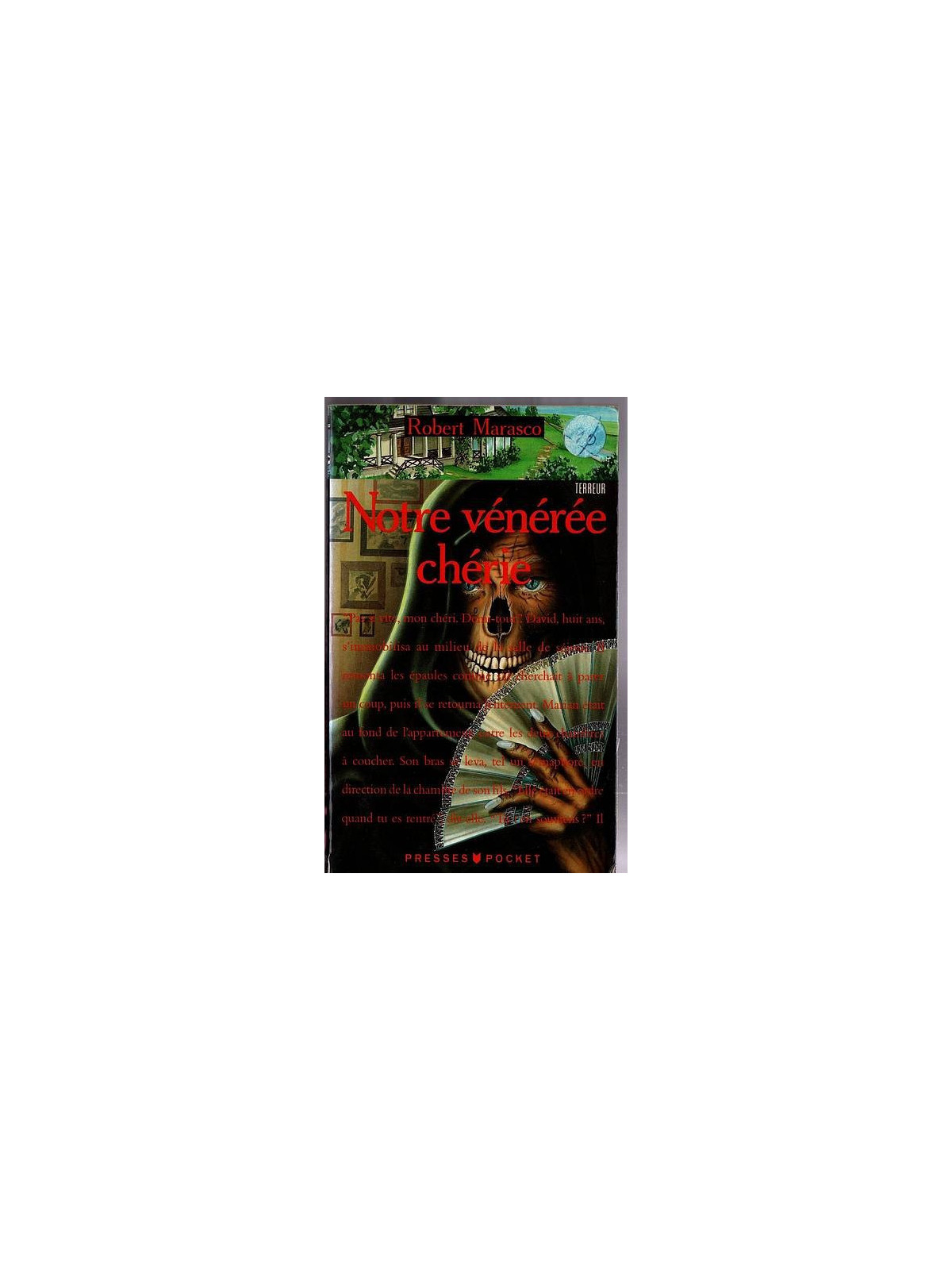 Le roman fantastique Notre vénérée chérie de Robert Marasco est disponible en occasion à Ciel rouge Dijon