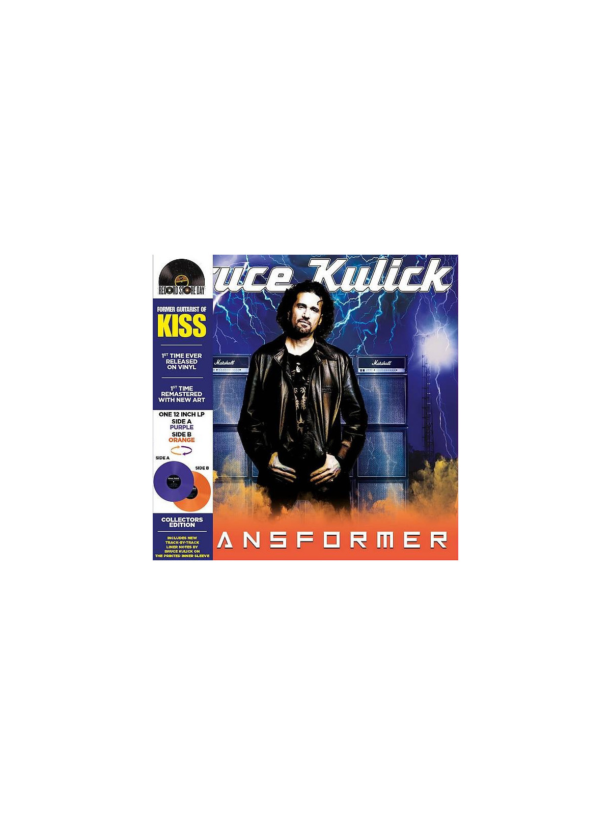 Le vinyle limité RSD 2026 Transformer de Bruce Kulick est disponible à Ciel rouge Dijon
