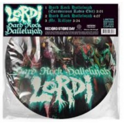 Le vinyle limité rsd2026 Hard rock hallelujah de Lordi est disponible à Ciel rouge Dijon