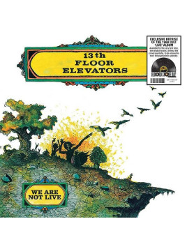 Le vinyle en édition limitée rsd 2026 We are not live de 13th floor elevators est disponible à ciel rouge Dijon
