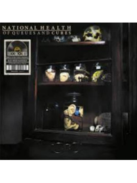 Le vinyle en édition limitée rsd 2026 Of queues and cures de National health est disponible à ciel rouge Dijon