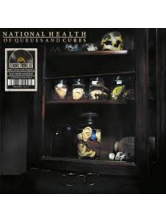 Le vinyle en édition limitée rsd 2026 Of queues and cures de National health est disponible à ciel rouge Dijon