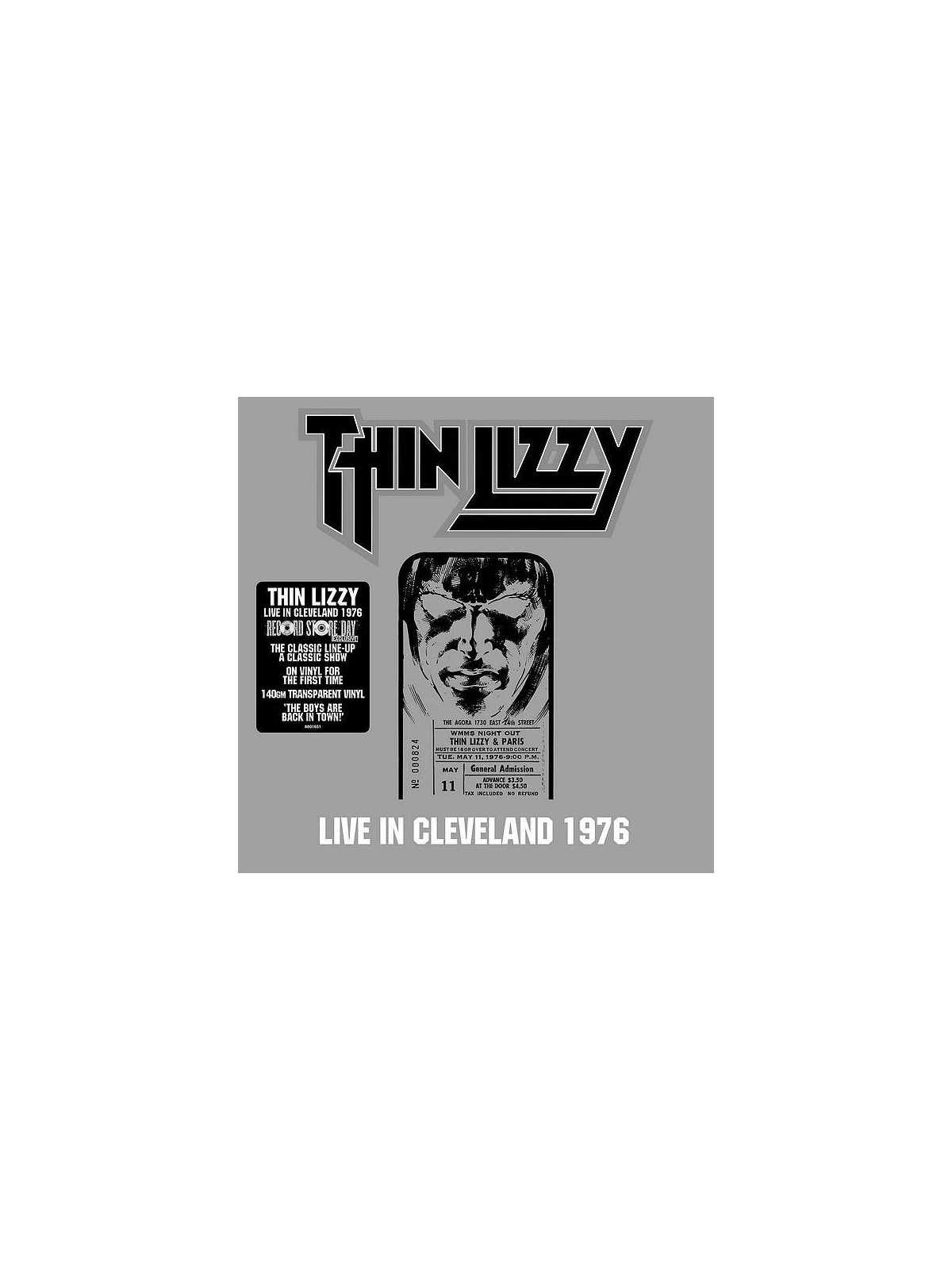 Le double vinyle en édition limitée rsd 2026 Live in Cleveland de Thin Lizzy est disponible à Ciel rouge Dijon
