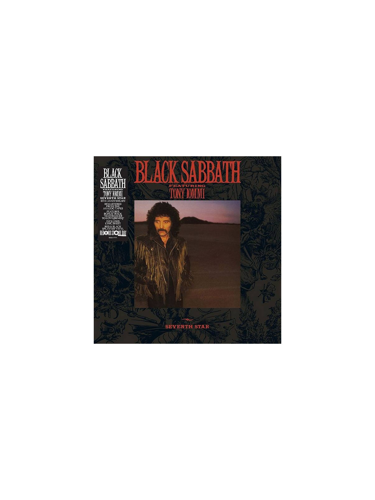 Le vinyle en édition limitée rsd 2026 Seventh star de Black sabbath est disponible à Ciel rouge Dijon