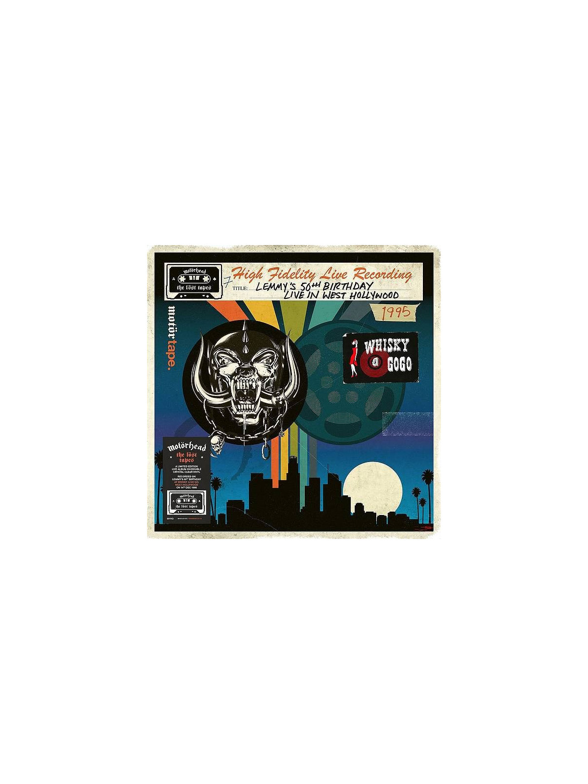 Le double vinyle limité RSD 2026 The lost tapes vol 7 de Motorhead est disponible à Ciel rouge Dijon