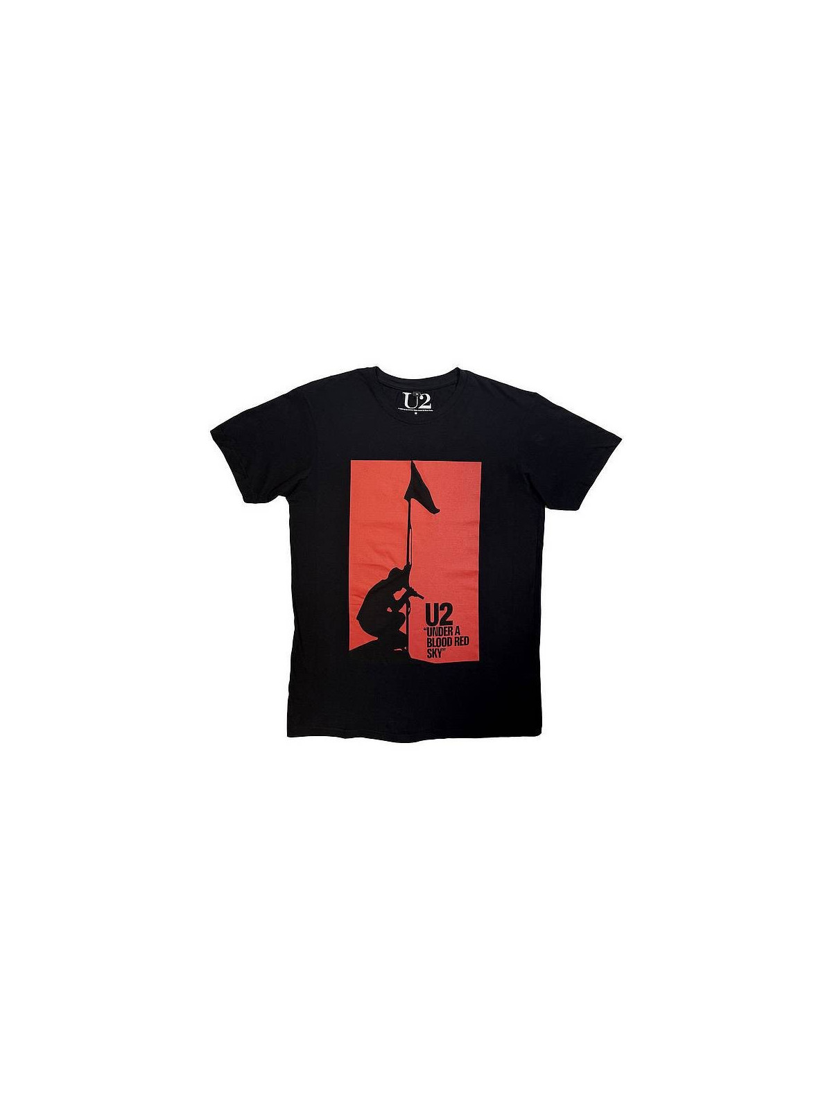 le T-shirt U2 : Carbon blood red sky est en stock au magasin Ciel rouge à Dijon