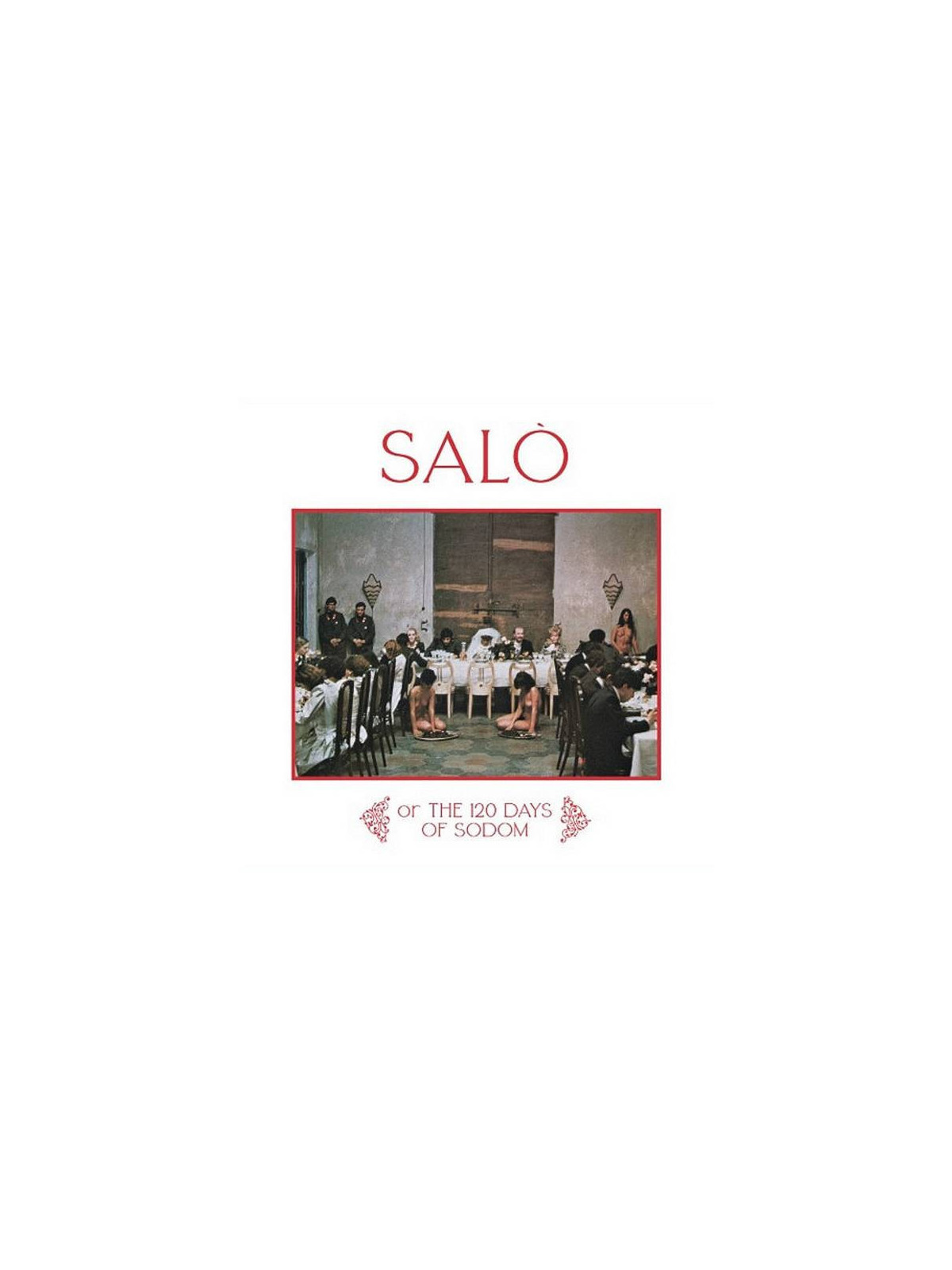 Le disque de Salo or the 120 days of Sodom est en stock en vinyle à Ciel rouge, disquaire à Dijon