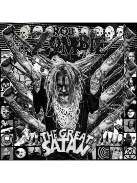 Le disque de Rob Zombie : The great Satan est en stock en CD à Ciel rouge, disquaire à Dijon