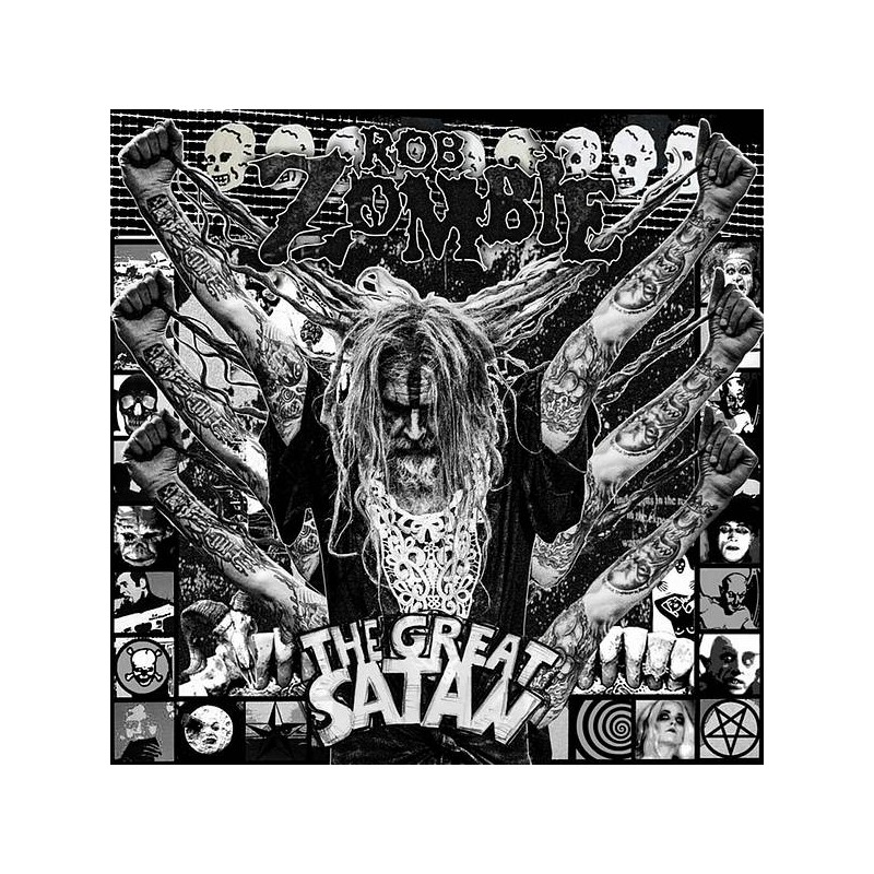 Le disque de Rob Zombie : The great Satan est en stock en CD à Ciel rouge, disquaire à Dijon