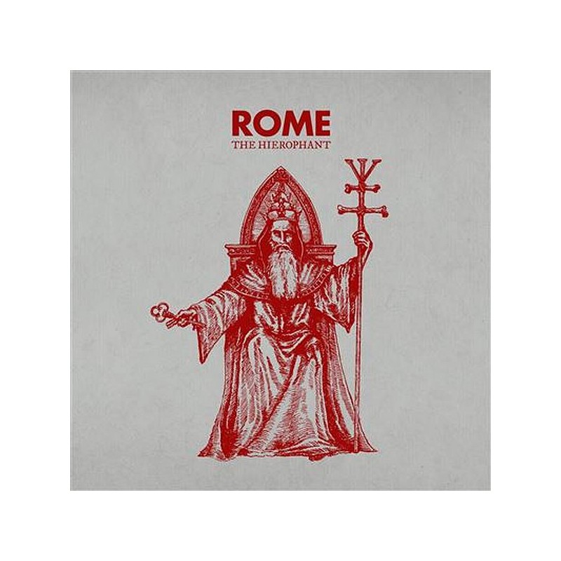 Le disque de  Rome : The hierophant est en stock en CD à Ciel rouge, disquaire à Dijon