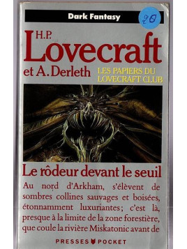 Le livre fantastique Le rodeur devant le seuil de Lovecraft et Derleth est disponible en occasion à Ciel rouge Dijon