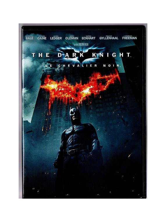Le film de Christopher Nolan : The dark knight – le chevalier noir est en stock en dvd au magasin Ciel rouge à Dijon