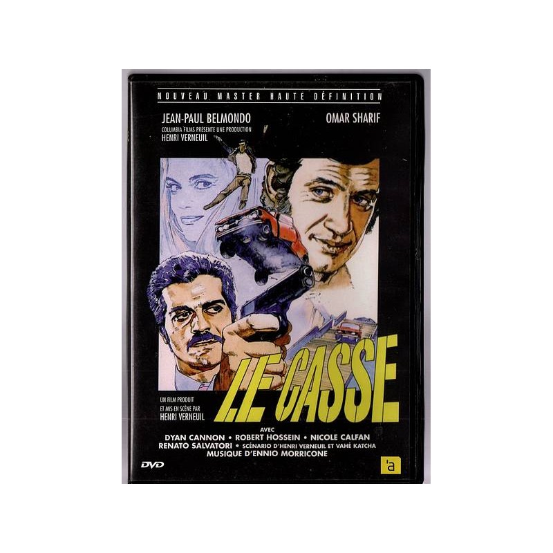 Le film deHenri Verneuil : Le casse est en stock en dvd au magasin Ciel rouge à Dijon