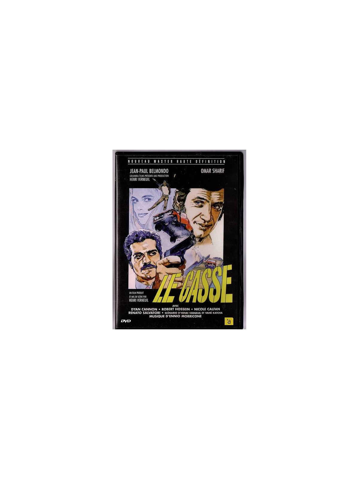 Le film deHenri Verneuil : Le casse est en stock en dvd au magasin Ciel rouge à Dijon