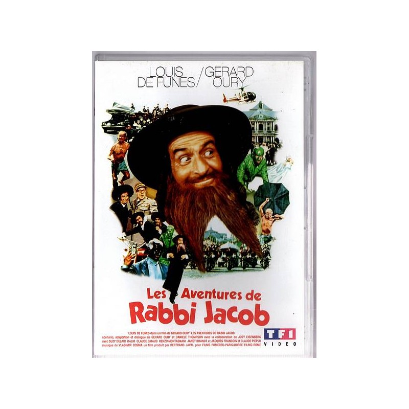 Le film deGérard Oury : Les aventures de Rabbi Jacob est en stock en dvd au magasin Ciel rouge à Dijon