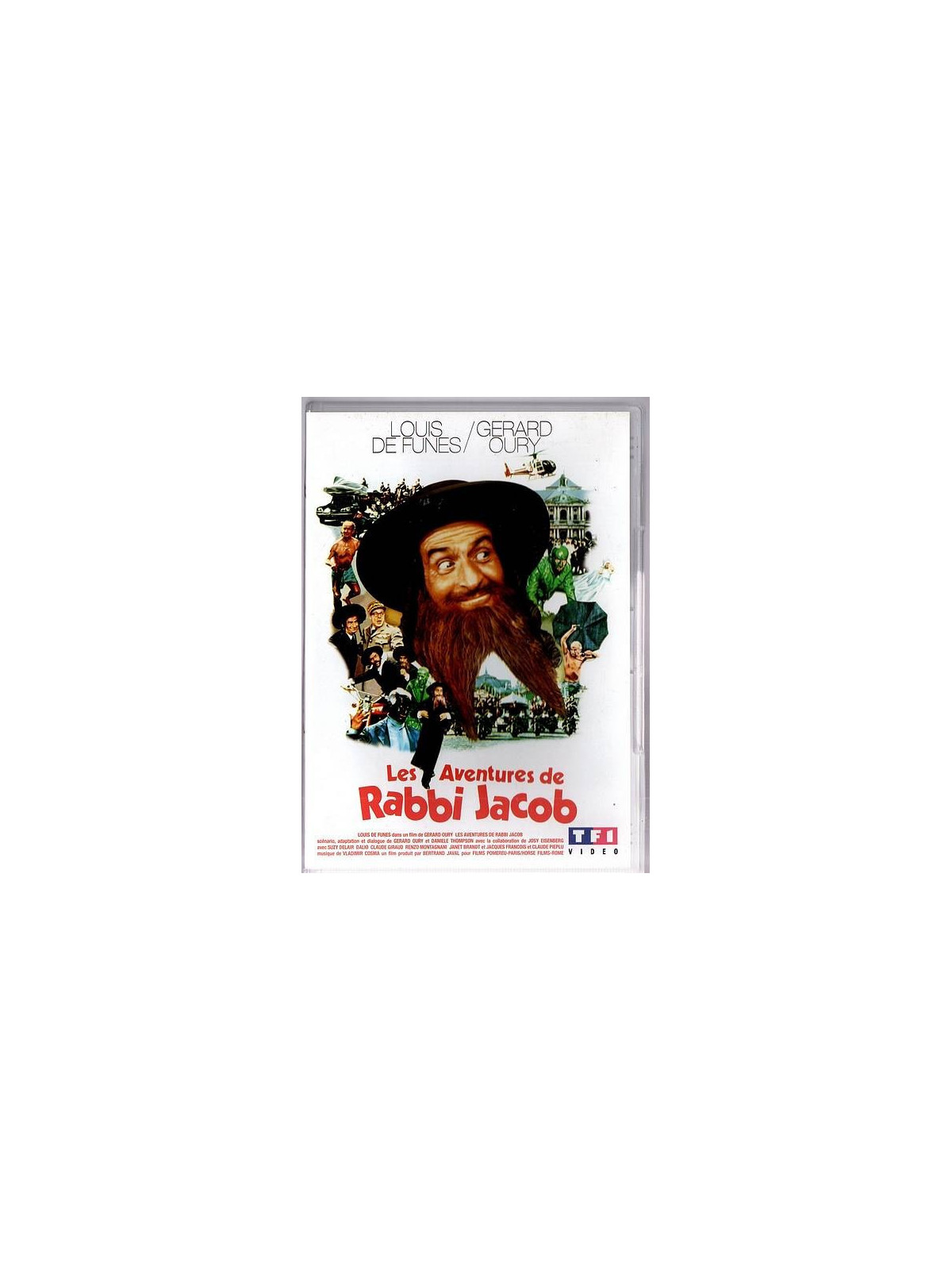 Le film deGérard Oury : Les aventures de Rabbi Jacob est en stock en dvd au magasin Ciel rouge à Dijon