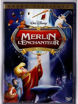 Le film de Reitherman, Geronimi & Hand : Merlin l’enchanteur est en stock en dvd au magasin Ciel rouge à Dijon