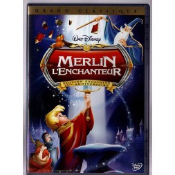 Le film de Reitherman, Geronimi & Hand : Merlin l’enchanteur est en stock en dvd au magasin Ciel rouge à Dijon
