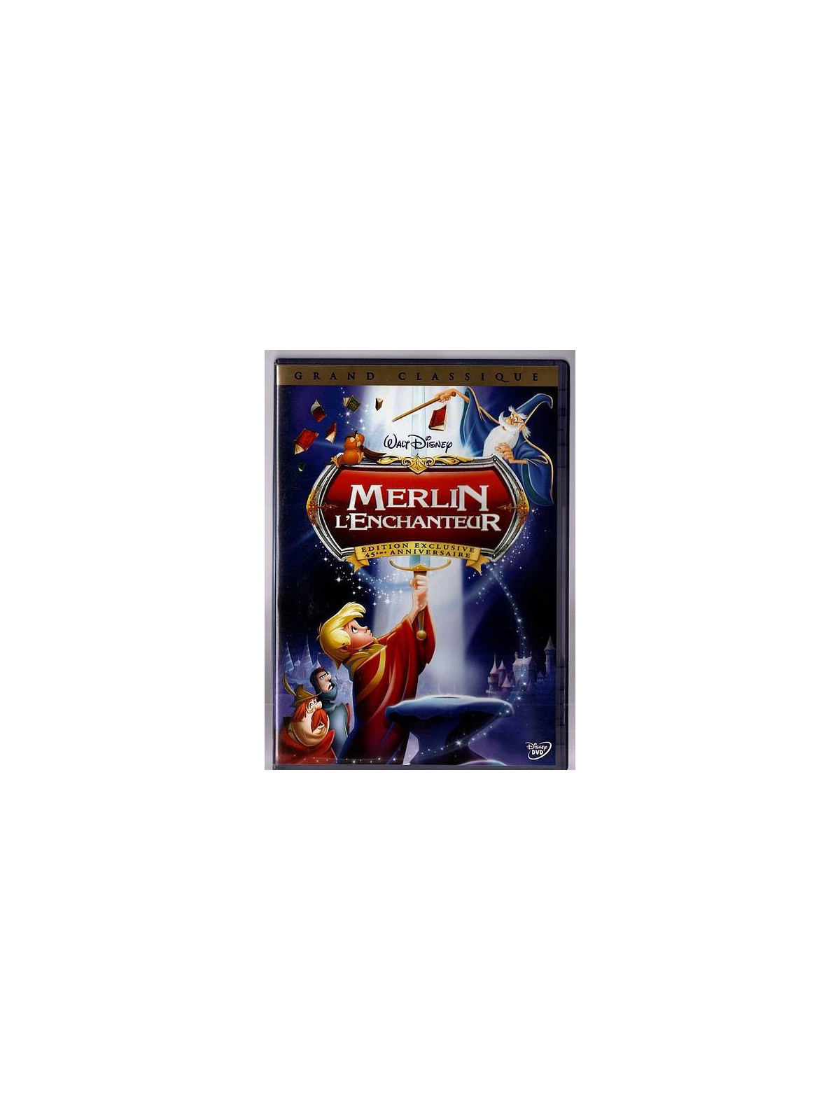 Le film de Reitherman, Geronimi & Hand : Merlin l’enchanteur est en stock en dvd au magasin Ciel rouge à Dijon