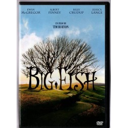 Le film de Tim Burton : Big fish est en stock en dvd au magasin Ciel rouge à Dijon