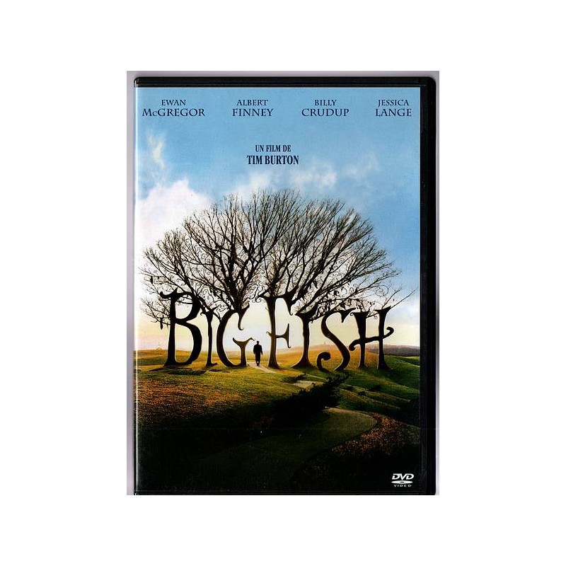 Le film de Tim Burton : Big fish est en stock en dvd au magasin Ciel rouge à Dijon