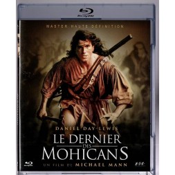 Le film de Michael Mann : Le dernier des Mohicans est en stock en blu-ray au magasin Ciel rouge à Dijon