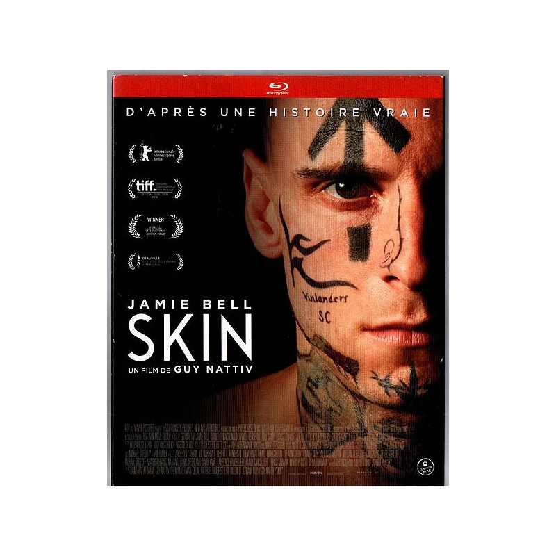 Le film deGuy Nattiv : Skin est en stock en blu-ray au magasin Ciel rouge à Dijon