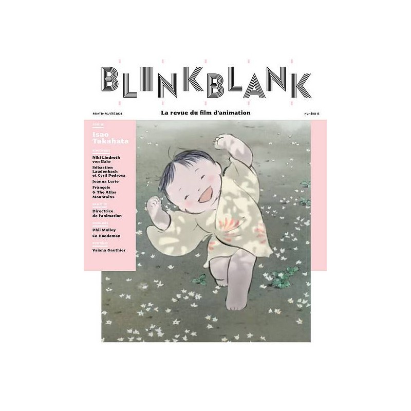 la revue Blink blank 13 est en stock à la librairie spécialisée imaginaire, Ciel rouge à dijon