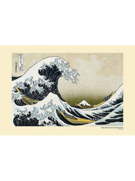 Affiche Katsuhika Hokusai : Great wave of Kanagawa
