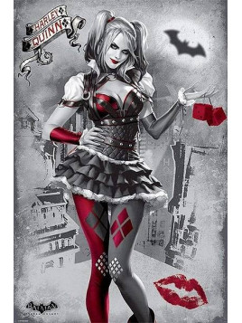 l'Affiche Batman Arkham knight : Harley Quinn est en stock au magasin Ciel rouge situé au centre-ville de Dijon