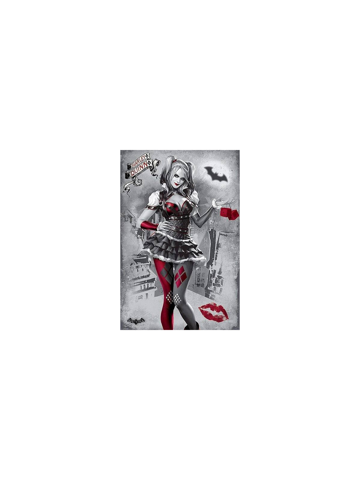 l'Affiche Batman Arkham knight : Harley Quinn est en stock au magasin Ciel rouge situé au centre-ville de Dijon