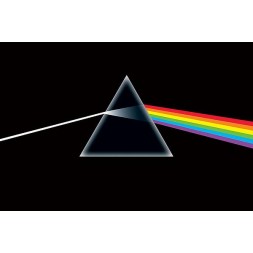 l'Affiche Pink Floyd : The dark side of the moon est en stock au magasin Ciel rouge situé au centre-ville de Dijon