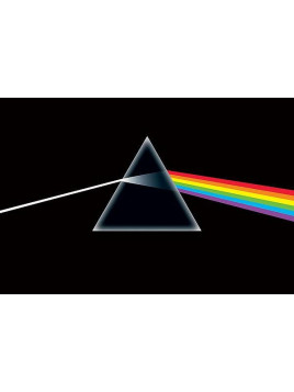 l'Affiche Pink Floyd : The dark side of the moon est en stock au magasin Ciel rouge situé au centre-ville de Dijon