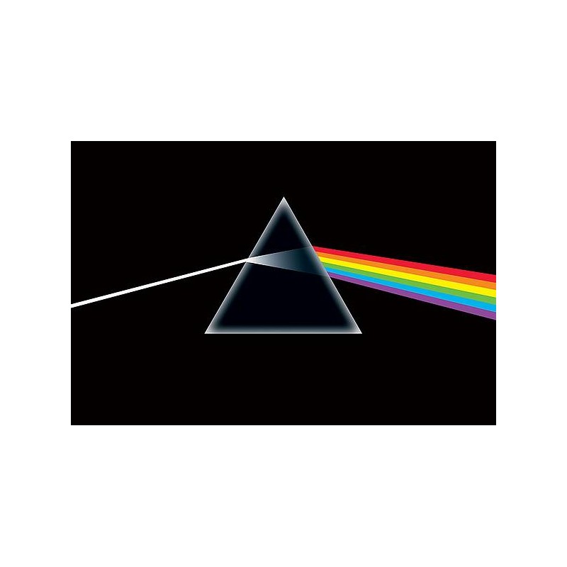 l'Affiche Pink Floyd : The dark side of the moon est en stock au magasin Ciel rouge situé au centre-ville de Dijon