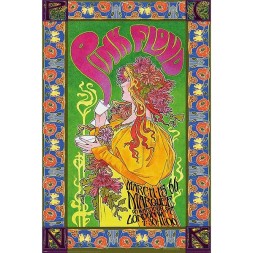 l'Affiche Pink Floyd : ‘66 est en stock au magasin Ciel rouge situé au centre-ville de Dijon
