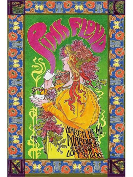 l'Affiche Pink Floyd : ‘66 est en stock au magasin Ciel rouge situé au centre-ville de Dijon