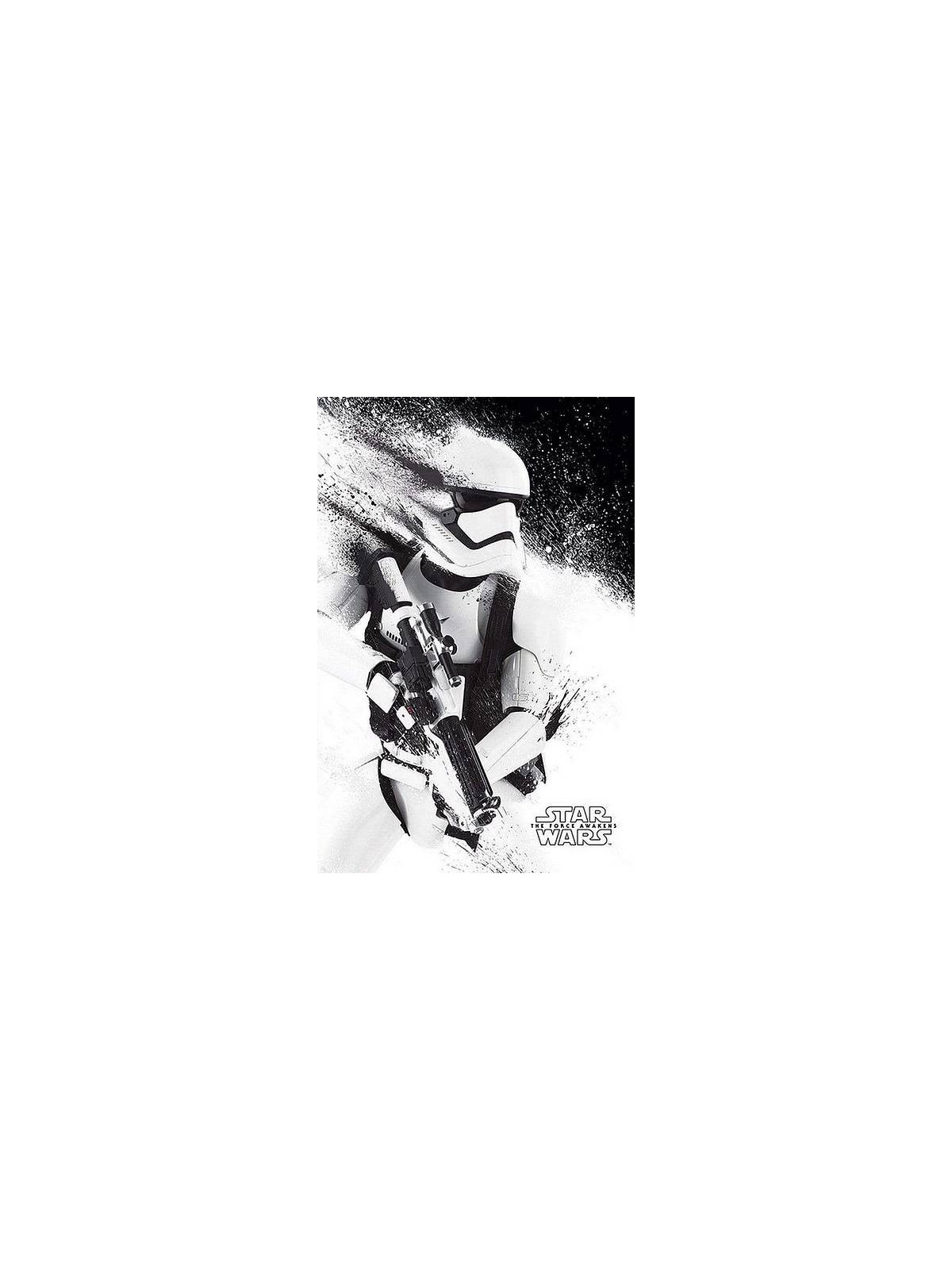 l'Affiche Star wars : Episode VII stormtrooper paint est en stock au magasin Ciel rouge situé au centre-ville de Dijon