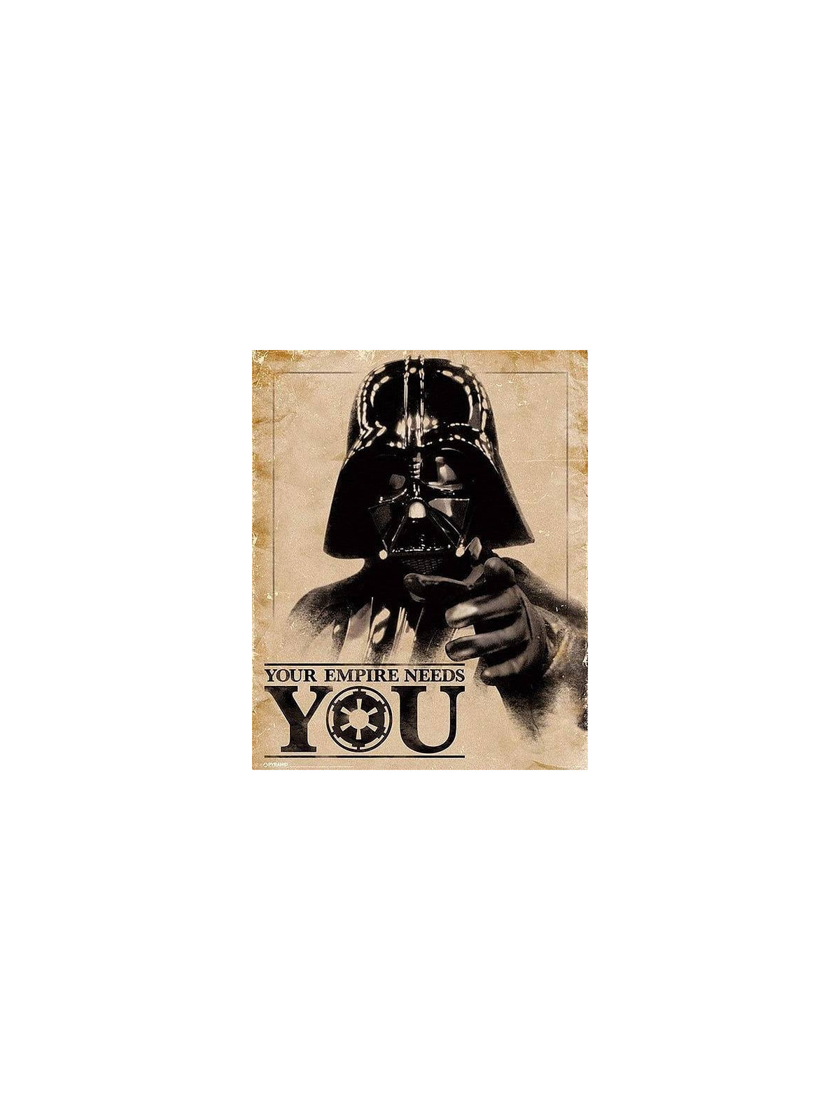 l'Affiche Star wars : Classic - Your empire needs you est en stock au magasin Ciel rouge situé au centre-ville de Dijon
